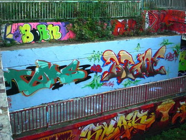 Graffiti Wall - Photo by Betonierer