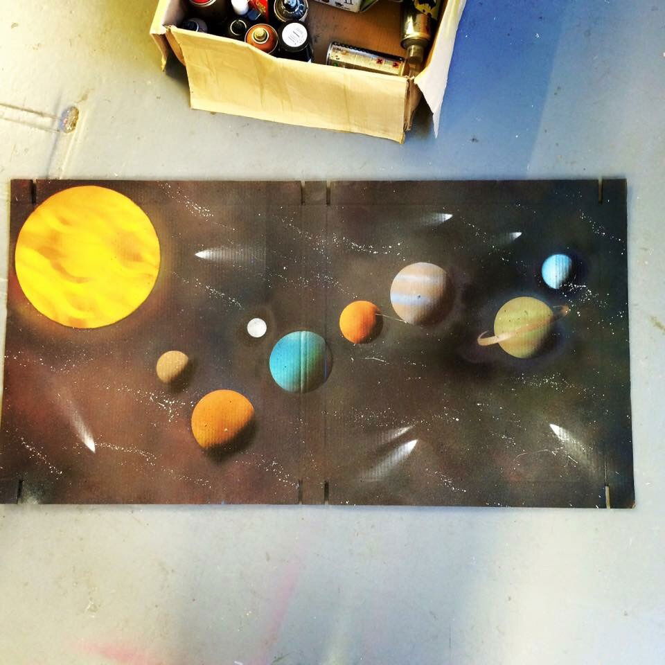 Graffiti Artwork - Photo by Bevins2015 - graffiti, sprayart, spraypaint