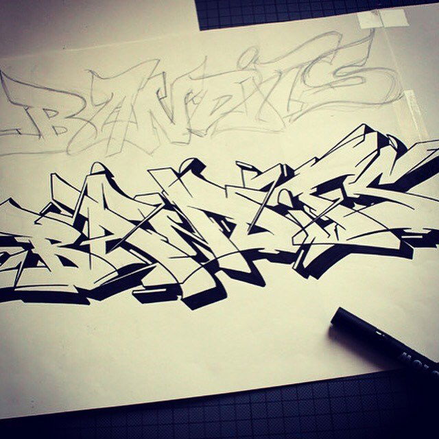 Graffiti Sketch - Photo by Bevins2015