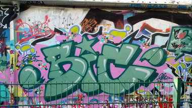 Graffiti Wall - Photo by BiCrew_293 - BiC, Creeb, Crib (2014)
