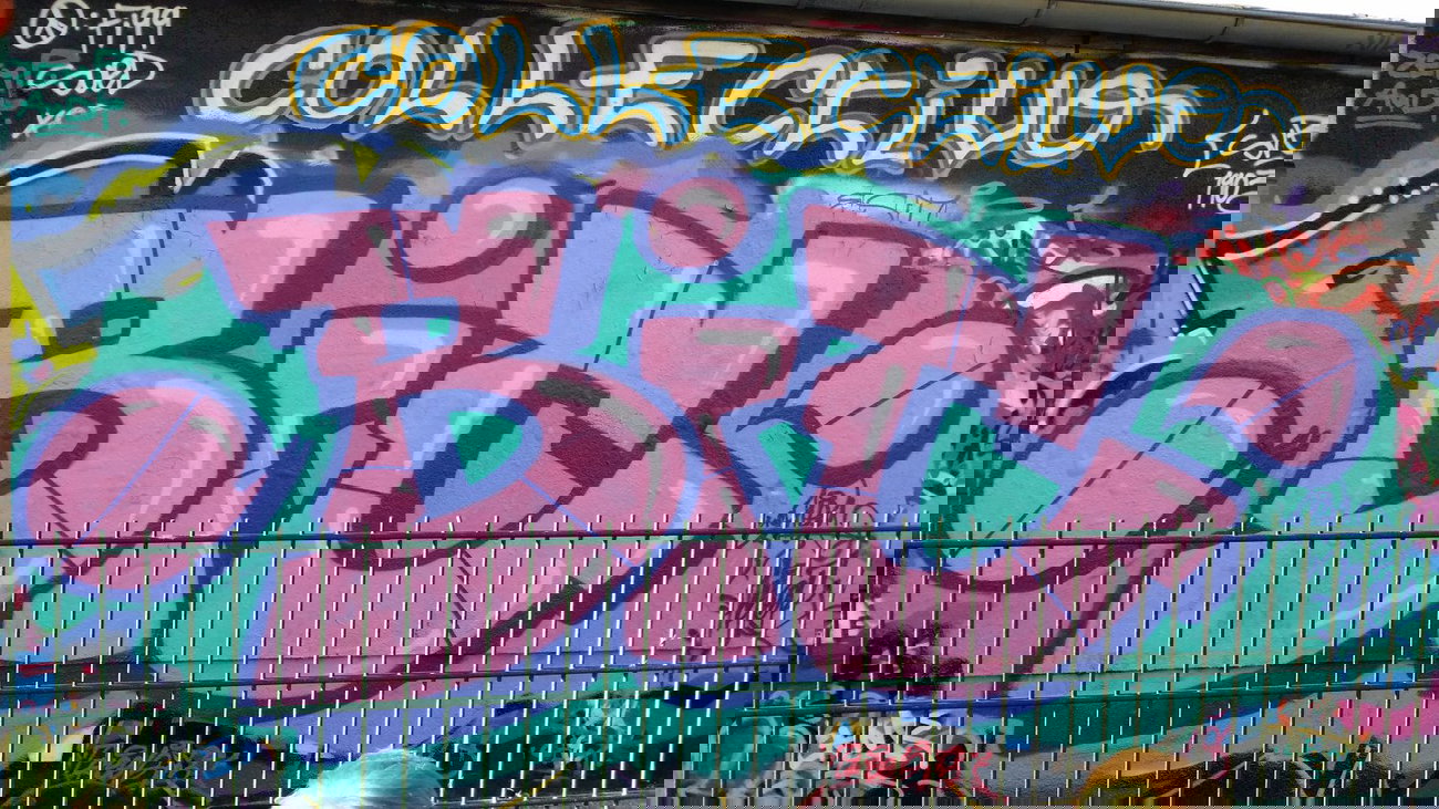 Graffiti Wall - Photo by BiCrew_293 - BiC, Creeb, Crib (2014)