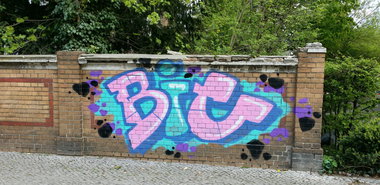 Graffiti Bombing - Photo by BiCrew_293 - BiC, Creeb, Crib (2014)