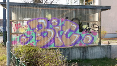 Graffiti Bombing - Photo by BiCrew_293 - BiC, Creeb, Crib (2014)