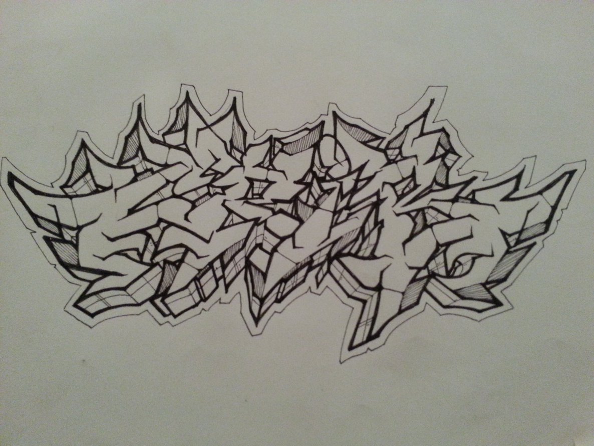 Graffiti Sketch - Photo by BiCrew_293 - Sketch, BiC, Creeb (2014)