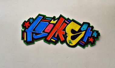 Graffiti Sketch - Photo by BiGoSsOoN - Sticker