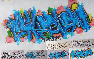 Graffiti Sketch - Photo by BiGoSsOoN - KRIKO-ZKOMT