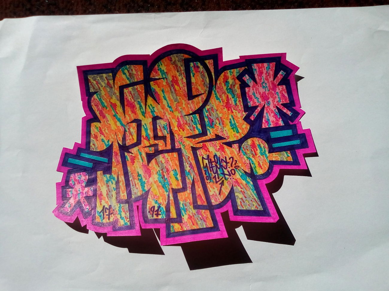 Graffiti Sketch - Photo by BiGoSsOoN (2017)