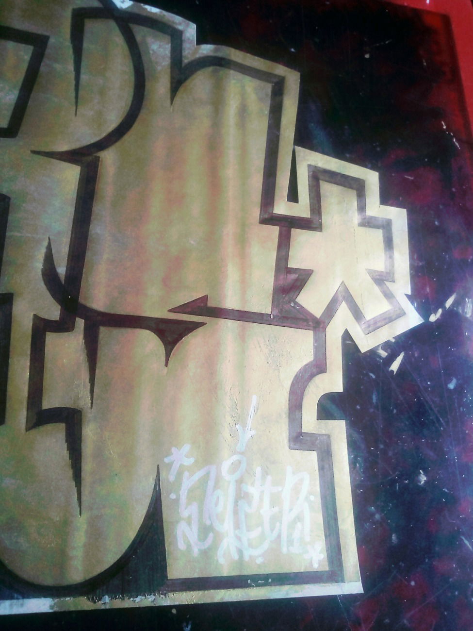 Graffiti Sketch - Photo by BiGoSsOoN (2017)