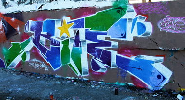 Graffiti Wall - Photo by BiTE