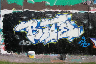 Graffiti Wall - Photo by BiTE