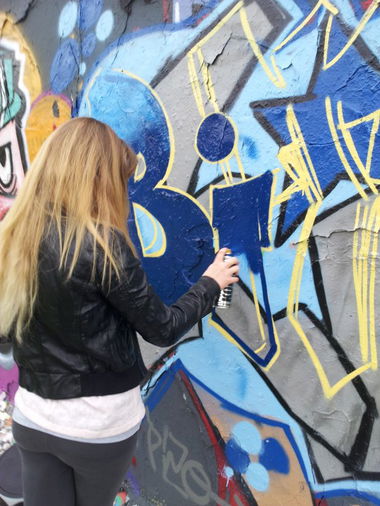 Graffiti Wall - Photo by BiTE