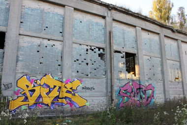 Graffiti Wall in Berlin - Photo by BiTE - BiTE, Sied, Berlin (2014)