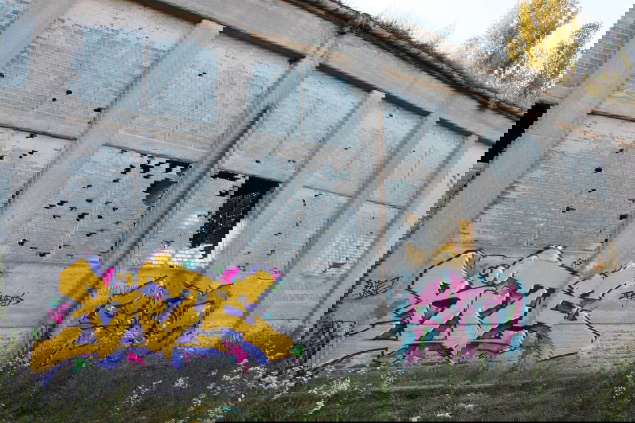 Graffiti Wall in Berlin - Photo by BiTE - BiTE, Sied, Berlin (2014)