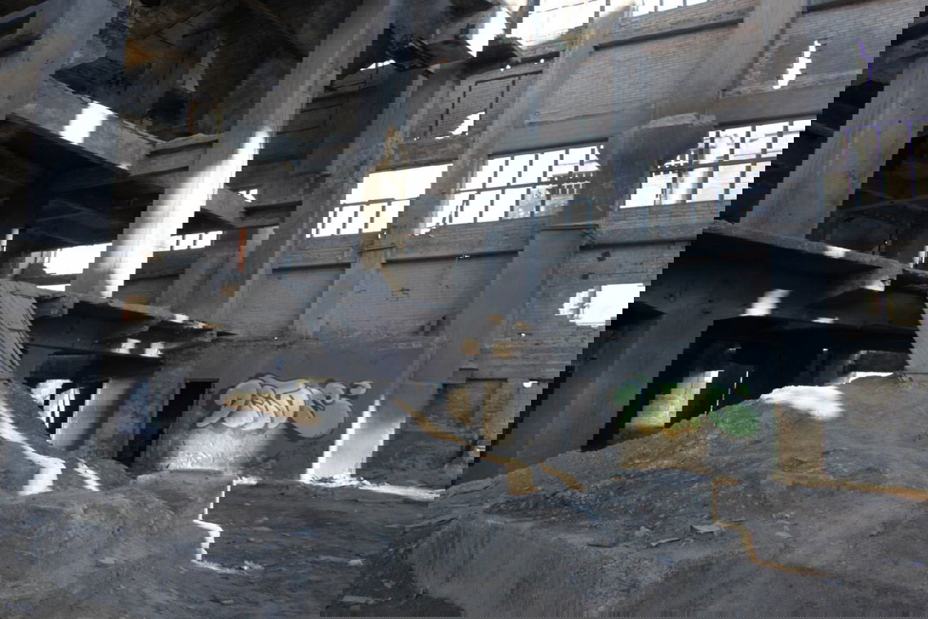 Graffiti Wall in Deutschland - Photo by BiTE - Dejoe, Ruine, Brandenburg