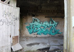 Graffiti Wall in Deutschland - Photo by BiTE - Prey, Buddys, Ruine (2013)