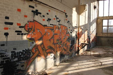 Graffiti Wall in Deutschland - Photo by BiTE - Prey, Buddys, Ruine (2011)