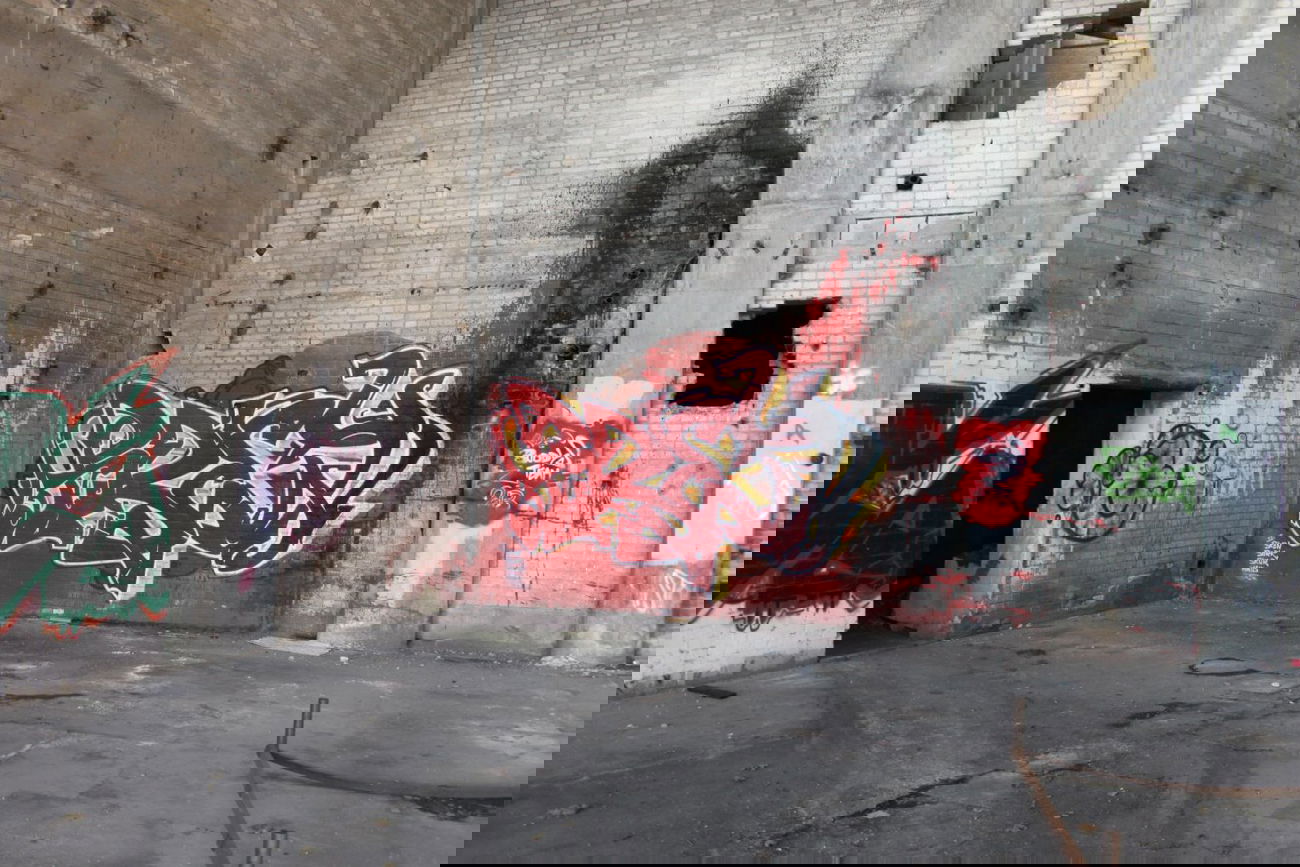 Graffiti Wall in Deutschland - Photo by BiTE - Prey, Buddys, Ruine (2013)