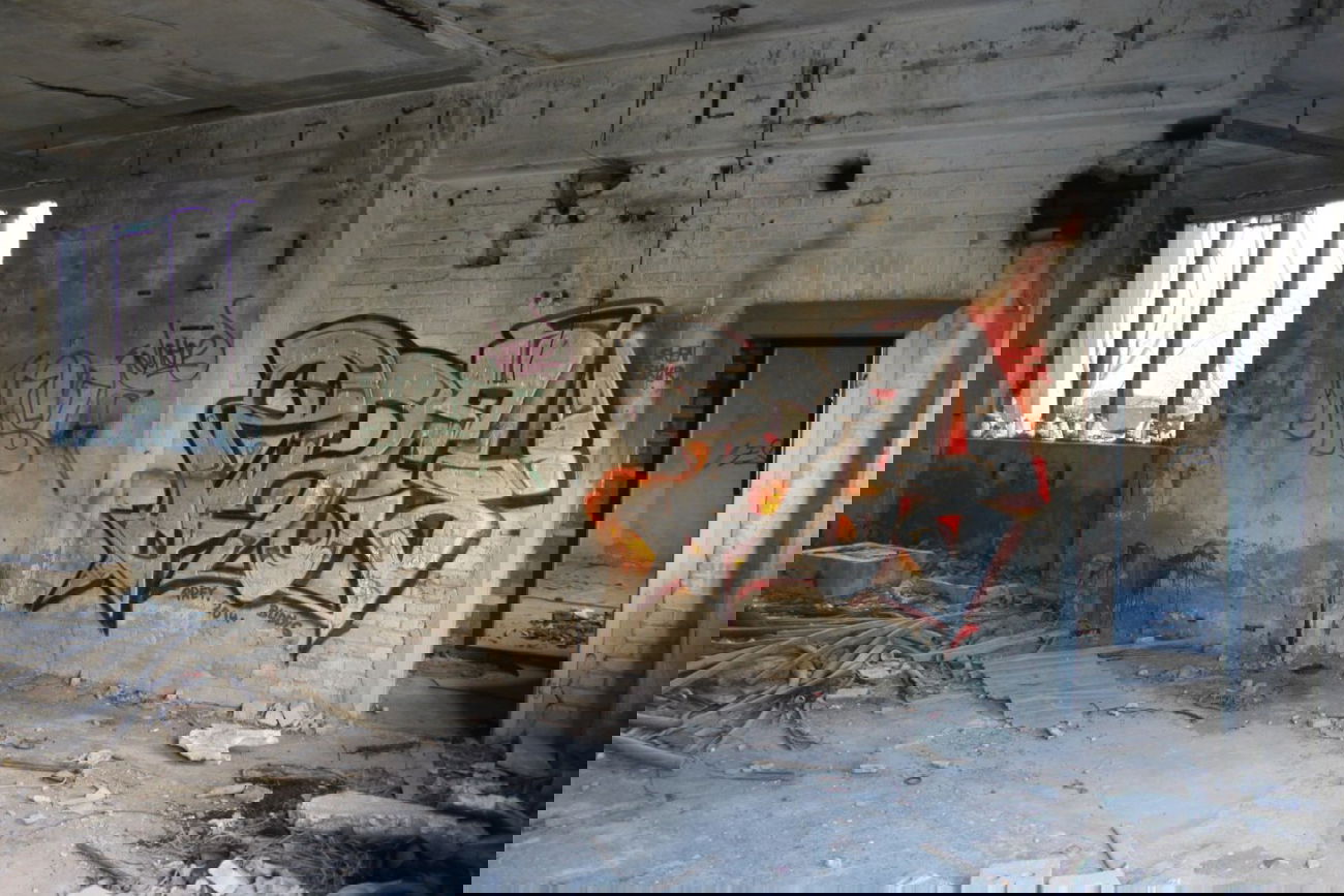 Graffiti Wall in Deutschland - Photo by BiTE - Prey, Buddys, Ruine (2014)