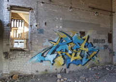 Graffiti Wall in Deutschland - Photo by BiTE - Prey, Buddys, Ruine (2013)