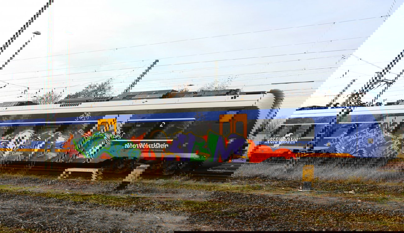 Graffiti Train - Photo by Bigchill