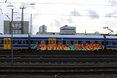 Graffiti Train - Photo by Bigchill