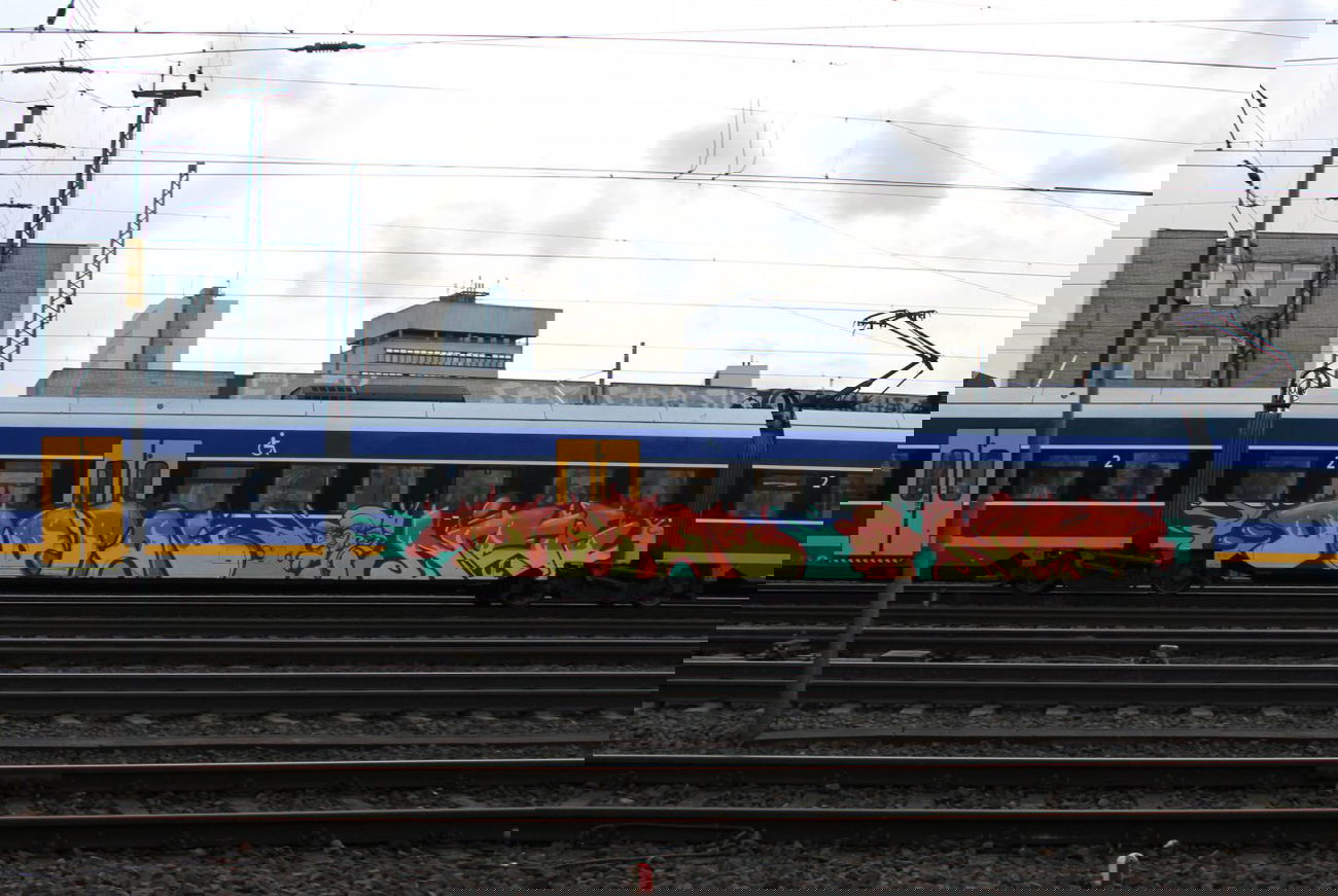 Graffiti Train - Photo by Bigchill