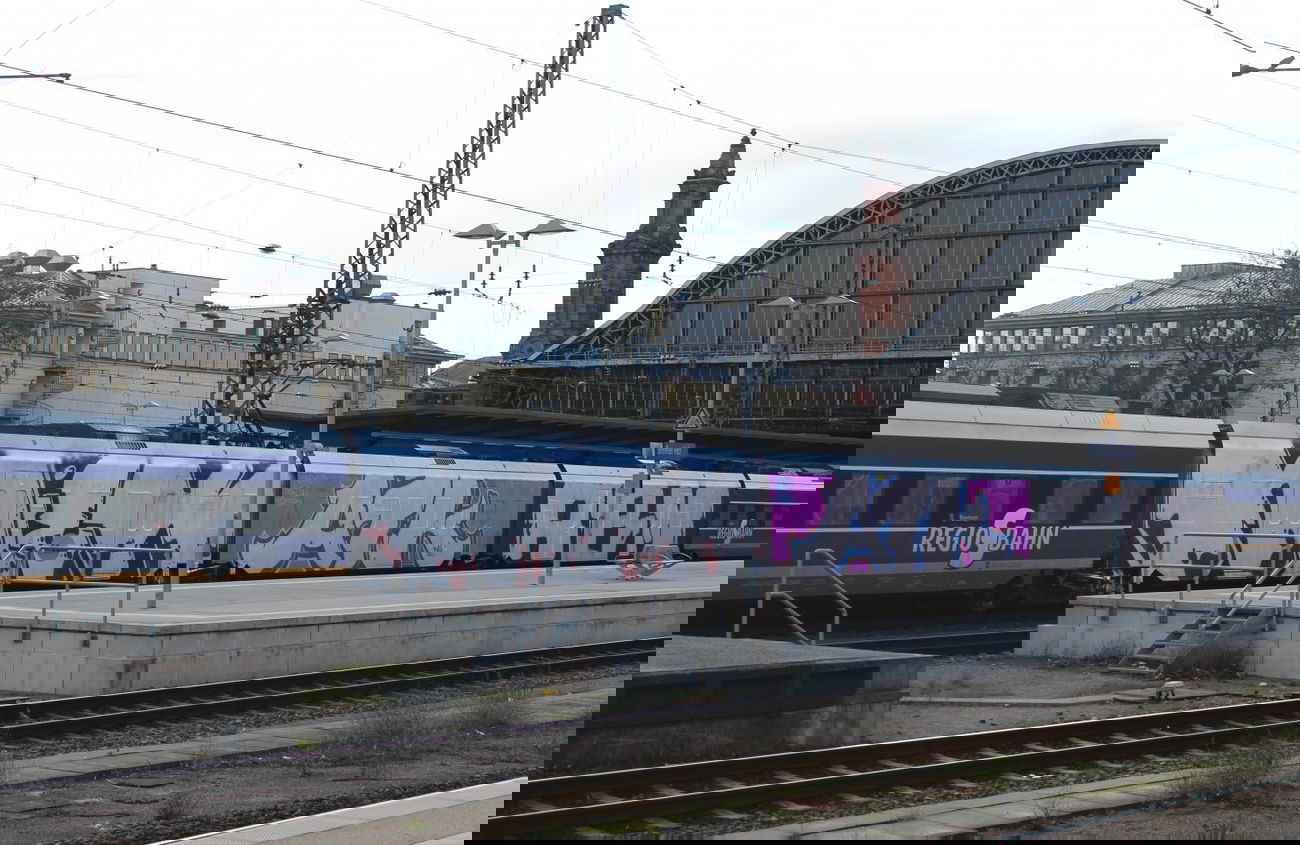 Graffiti Train - Photo by Bigchill (2014)