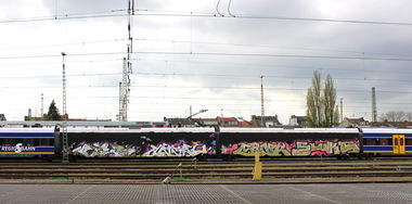 Graffiti Train - Photo by Bigchill - bextown (2014)