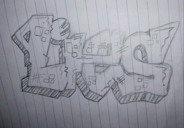 Graffiti Sketch - Photo by Bige (2014)