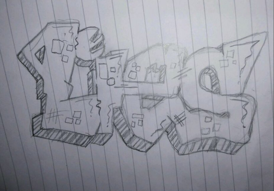 Graffiti Sketch - Photo by Bige (2014)