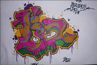 Graffiti Sketch - Photo by Bige