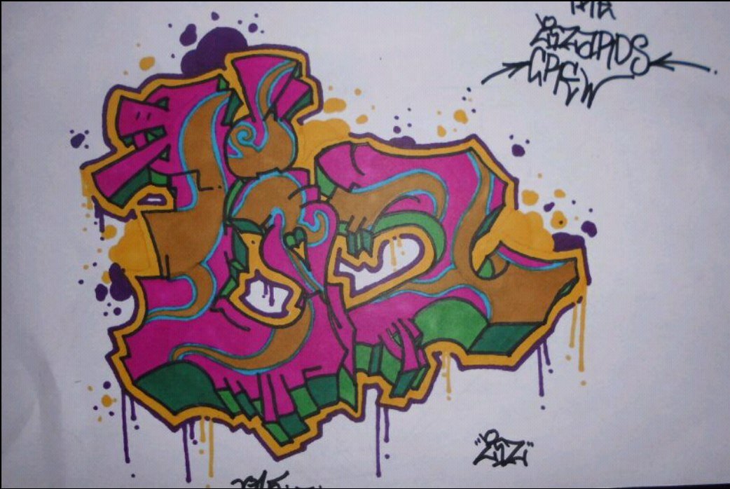 Graffiti Sketch - Photo by Bige
