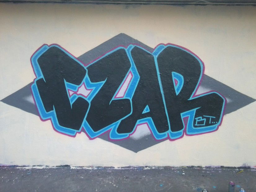 Graffiti Wall in Mainz - Photo by Bimmelbahn - CZAR, BT, MAINZ (2011)