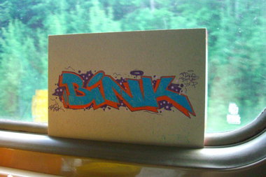 Graffiti Sketch - Photo by Bink