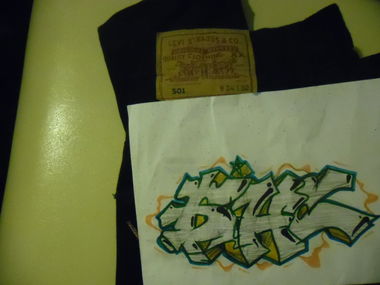 Graffiti Sketch - Photo by Binser - BNS (2014)