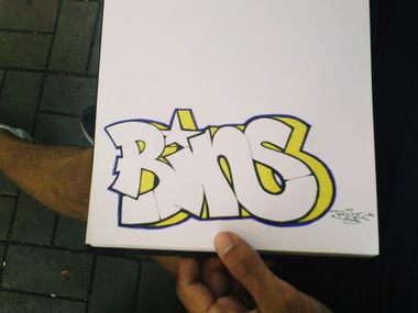 Graffiti Sketch - Photo by Binser (2014)