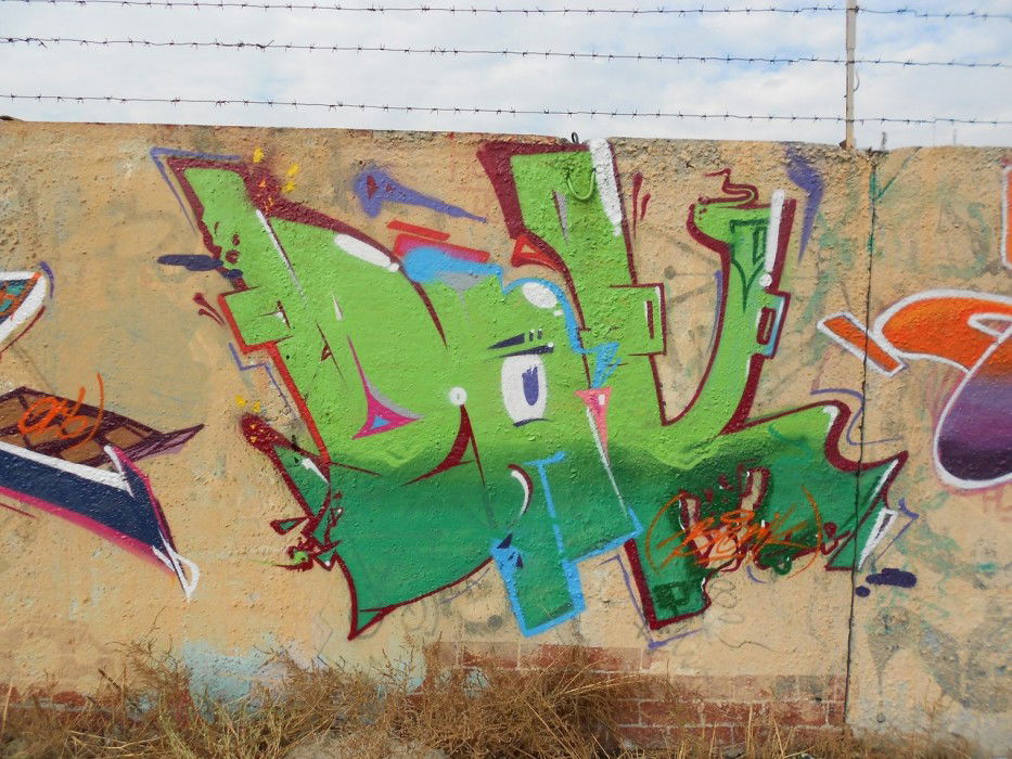 Graffiti Wall in Severodonetsk - Photo by Bionik