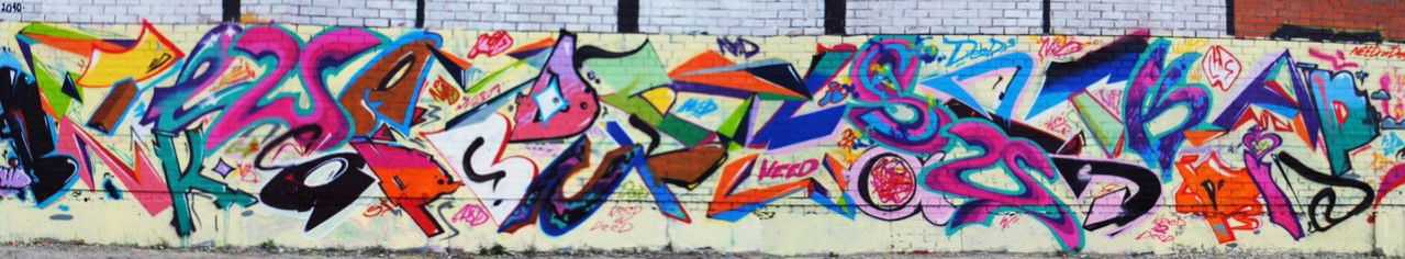 Graffiti Wall in Severodonetsk - Photo by Bionik