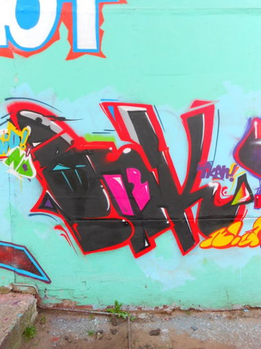 Graffiti Wall in Severodonetsk - Photo by Bionik