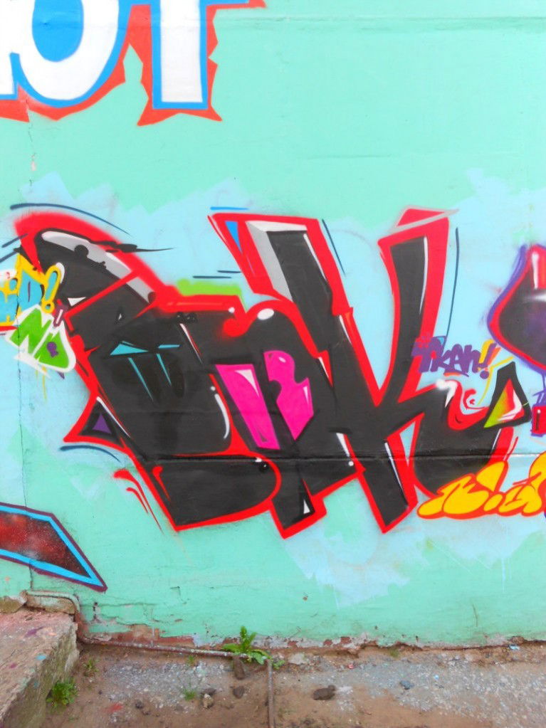 Graffiti Wall in Severodonetsk - Photo by Bionik