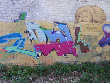 Graffiti Wall in Severodonetsk - Photo by Bionik