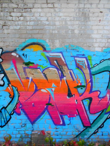 Graffiti Wall in Severodonetsk - Photo by Bionik