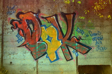 Graffiti Wall in Severodonetsk - Photo by Bionik