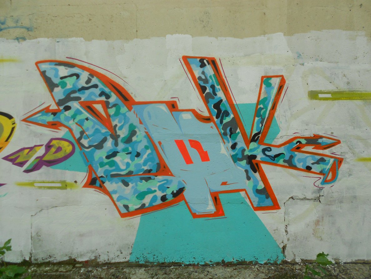 Graffiti Wall - Photo by Bionik - Bionik, nid (2014)