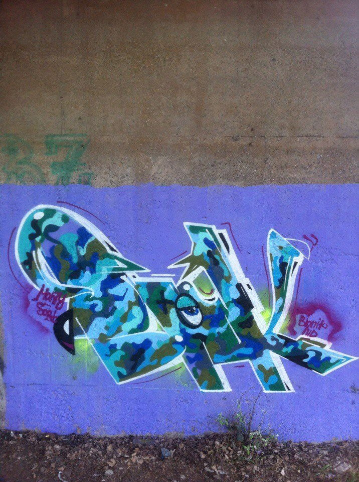 Graffiti Wall - Photo by Bionik