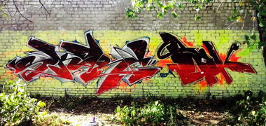 Graffiti Wall - Photo by Bionik - skare, needindeedcrew, graffiti (2015)
