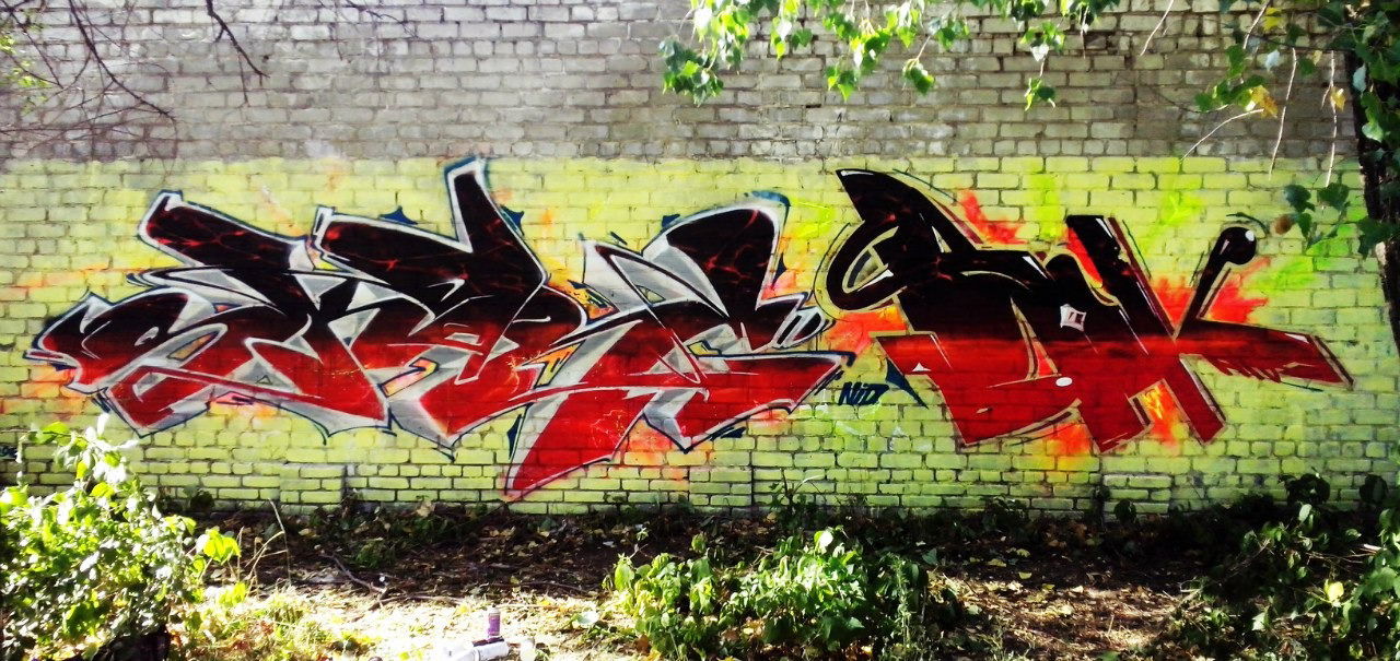 Graffiti Wall - Photo by Bionik - skare, needindeedcrew, graffiti (2015)