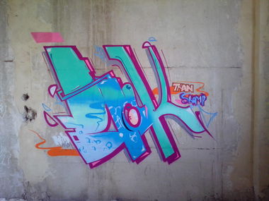 Graffiti Wall - Photo by Bionik