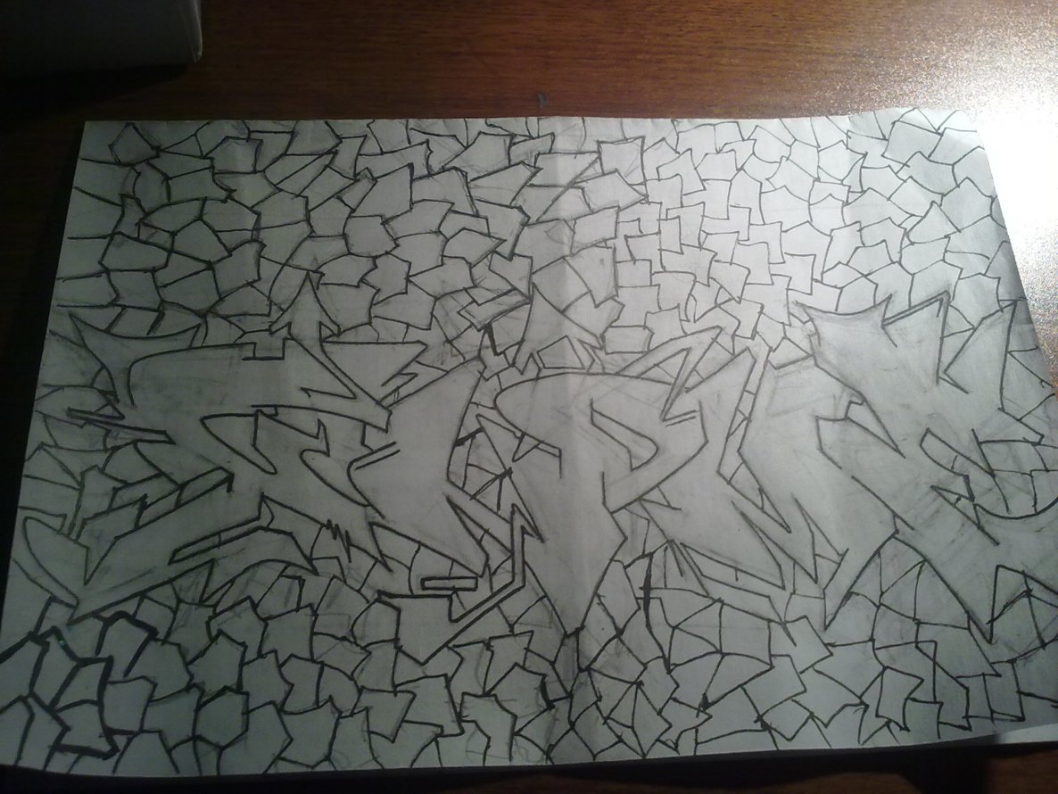 Graffiti Sketch - Photo by Bird - Bird (2014)