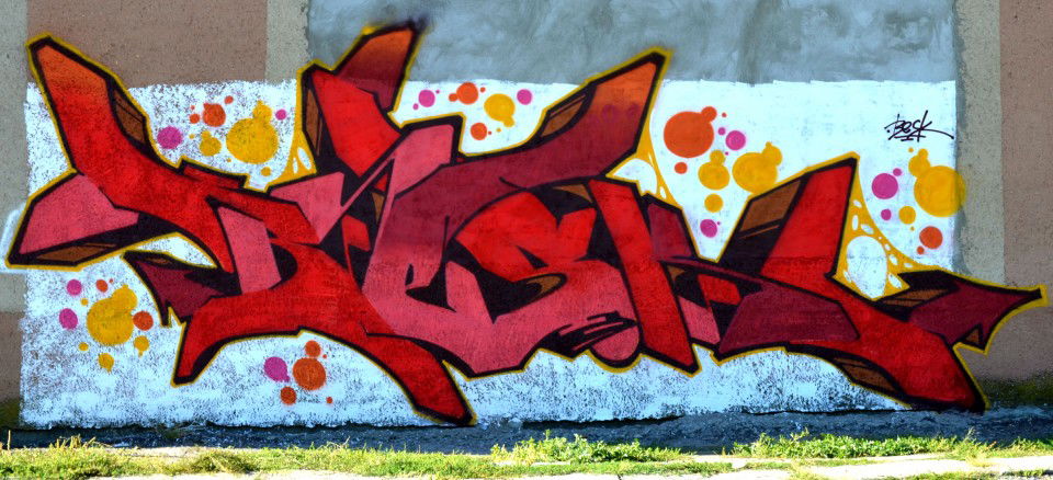Graffiti Wall - Photo by Bisk